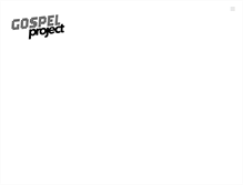 Tablet Screenshot of gospelproject.at